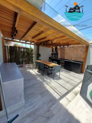 Imagem Casas para Alugar Temporada Juquehy - (Canto direito) pertinho da praia, 5 suítes, piscina aquecida, sauna, máx. 12 pessoas | Juquehy Imobiliária