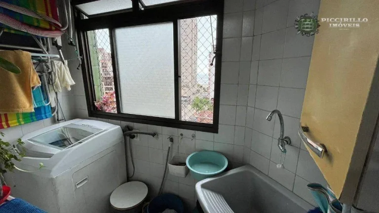 Imagem Apartamento com 2 dormitórios à venda, 107 m² por R$ 460.000,00 - Aviação - Praia Grande/SP