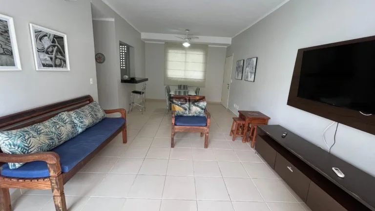 Imagem APARTAMENTO PRAIA GRANDE com 2 dormitórios sendo 1 suíte,1 vaga de garagem,varanda gourmet com churrasqueira,sala 2 ambientes