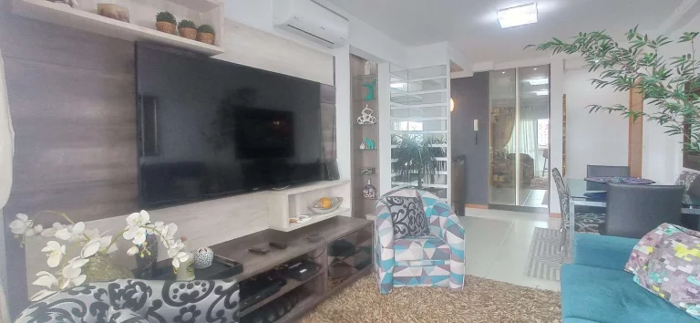 Imagem Apartamento à Venda, 92m2, 3 dormitórios (1 S), Barreiros, São José/SC