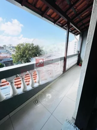 Imagem Sobrado para Venda em Santo André, Parque Jaçatuba, 3 dormitórios, 1 suíte, 3 banheiros, 7 vagas