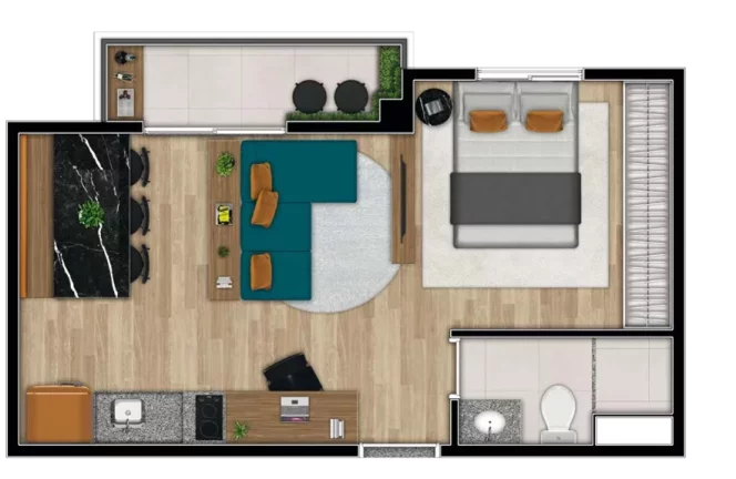 Imagem Apartamento em Pinheiros - São Paulo SP