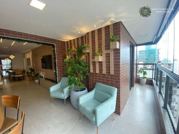 Imagem Apartamento à venda, 146 m² por R$ 1.650.000,00 - Vila Guilhermina - Praia Grande/SP