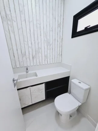 Imagem Casa moderna com piscina e 3 suítes à venda, 151 m² por R$ 1.290.000 - Condomínio Fechado - Indaiatuba/SP