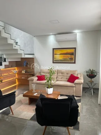 Imagem Sobrado à venda no Residencial Villa do Sol :
 Com 287 m² de área construída - 4 dormitórios e ...