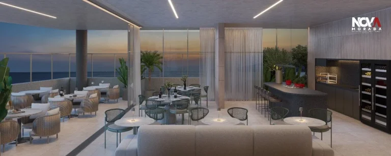Imagem Descubra um novo lar em lançamento na Praia da Costa, Vila Velha. Este apartamento, localizado na R...