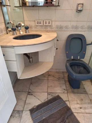 Imagem Apartamento Vila Buarque - 44M², 1 Dorm, Área de Serviço, Armários.