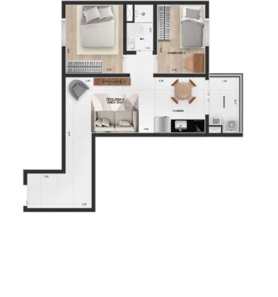Imagem APARTAMENTO RESIDENCIAL em São Paulo - SP, Vila Carrão