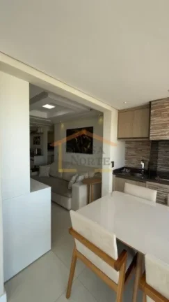 Imagem Apartamento com 82m², composto por 2 dormitórios, sendo 1 suite com ar condicionado, varanda goume...