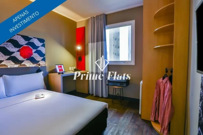 Imagem Apartamento disponível para venda no Ibis São Paulo Morumbi, com 18m², 1 dormitório e 1 vaga