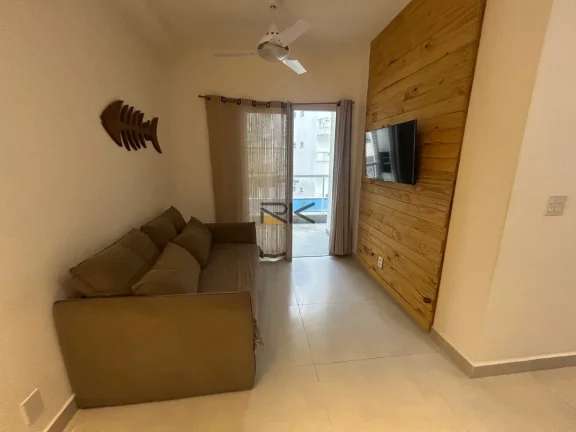 Imagem APARTAMENTO PRAIA GRANDE com 2 dormitórios sendo 1 suíte,1 vaga de garagem, varanda gourmet com churrasqueira
