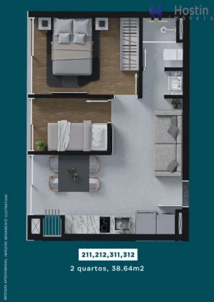 Imagem APARTAMENTO RESIDENCIAL em JOINVILLE - SC, BUCAREIN