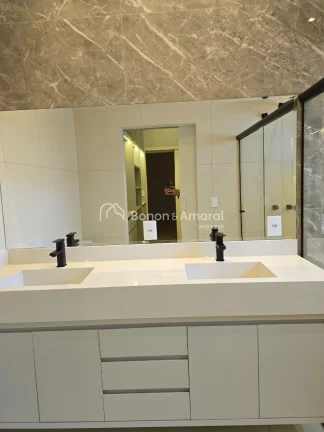 Imagem Casa à venda com 3 quartos ( 3 suítes + escritório) no Condomínio Santorini, Parqur Brasil 500, Paulínia