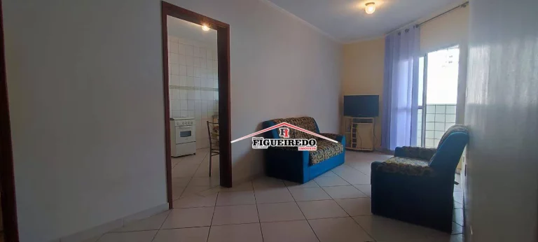 Imagem Apartamento para alugar, 56 m² por R$ 2.100,02/mês - Aviação - Praia Grande/SP