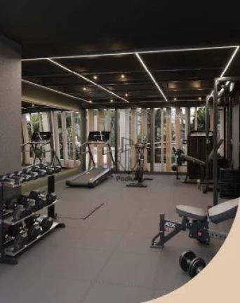 Imagem Apartamentos com varanda / sacada gourmet em Condomínio Club a 340m da praia de Cabo Branco -AP2732
