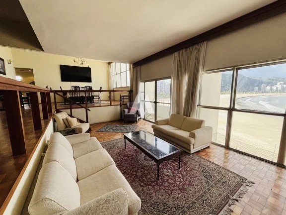 Imagem Apartamento à venda de 4 dormitórios com Vista Mar - Itararé / São Vicente