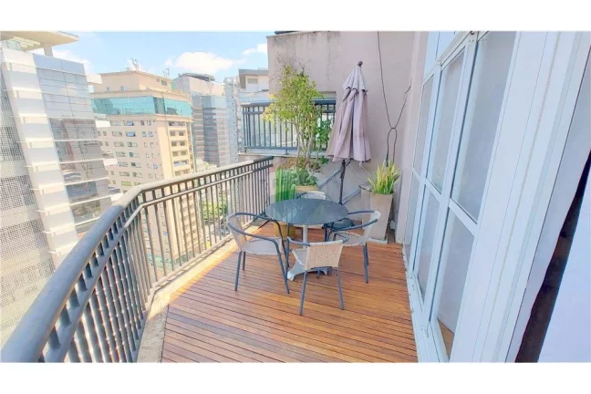 Imagem Apartamento duplex mobiliado 1 suíte 1 vaga na Vila Olímpia