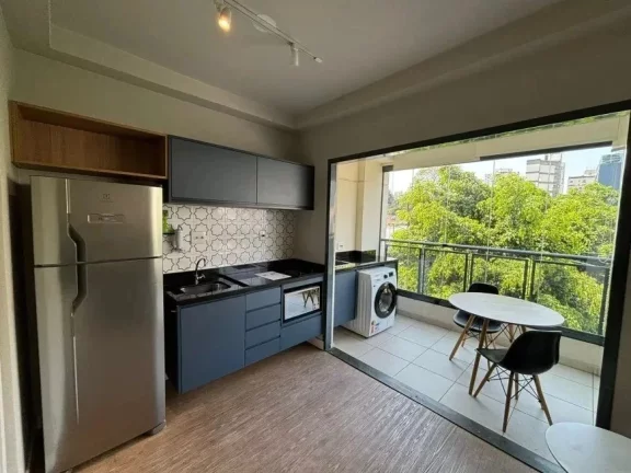 Imagem Apartamento para Venda em São Paulo, Pinheiros, 1 dormitório, 1 banheiro, 1 vaga