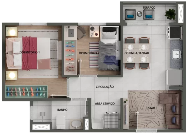 Imagem APARTAMENTO RESIDENCIAL em São Paulo - SP, Rio Pequeno
