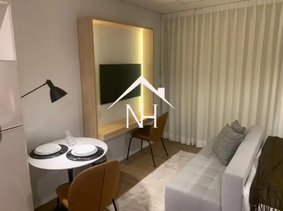 Imagem Studio de 26m mobiliado, lavanderia, coworking, concierge, Academia, Shopping ibirapuera, aeroporto congonhas, metro eucaliptos, parque ibirapuera