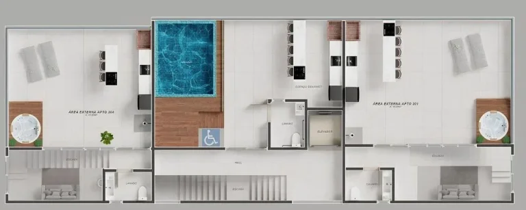 Imagem Apto - 3 quartos - 2 suites - 67.28m² - em Jardim Oceania, João Pessoa/PB
