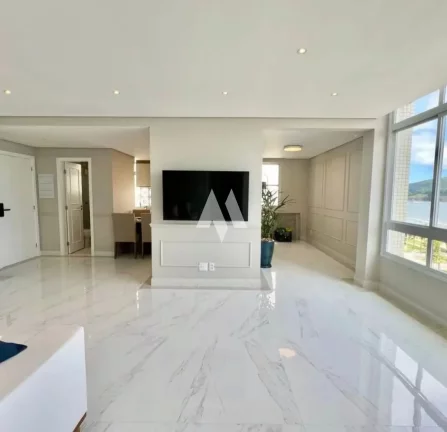 Imagem Apartamento frente mar reformado com 2 dormitórios à venda, 85 m² - Aparecida - Santos/SP
