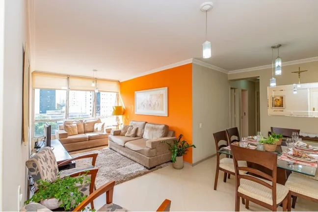 Imagem Apartamento à venda em São Paulo-SP, Campo Belo: 3 quartos, 1 suíte, 3 banheiros, 1 vaga, 107m². Imperdível oportunidade!