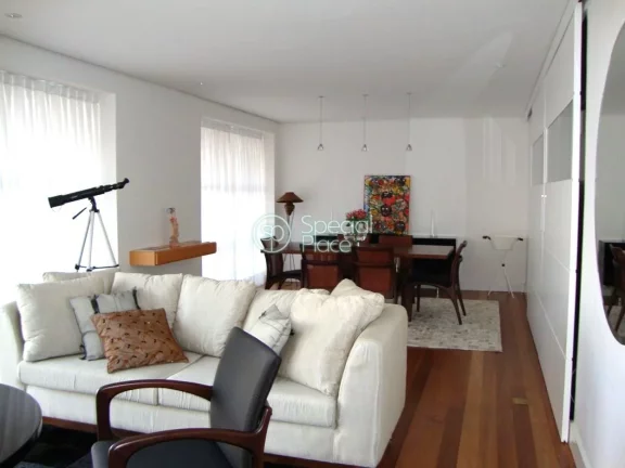 Imagem Cobertura duplex para locação na Vila Mariana com vista espetacular - Área: 320m² - Living para ...