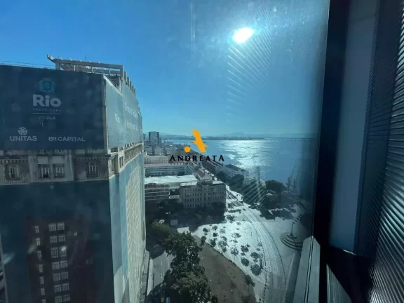 Imagem Av. Rio Branco - Centro - Ed. RB1- Maravilhosa espaço comercial 147m2 - Vista Baia - Aluguel R$10.500,00- Localização privilegiada!