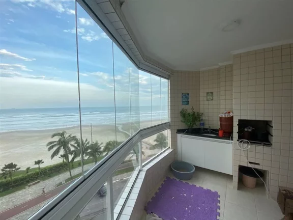Imagem Apartamento com 2 dorms, Mirim, Praia Grande - R$ 450 mil, Cod: 2874