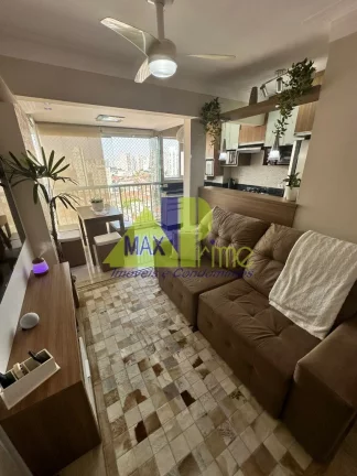 Imagem Apartamento à venda no Tatuapé, São Paulo-SP: 2 quartos, 1 suíte, sala, banheiro, 1 vaga de garagem, 59m². Aproveite!