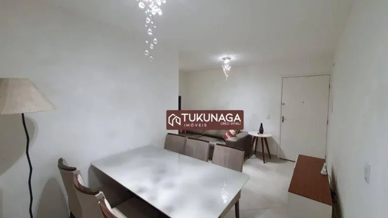 Imagem Apartamento com 3 dormitórios à venda, 69 m² por R$ 355.000,00 - Cidade Jardim Cumbica - Guarulhos/SP
