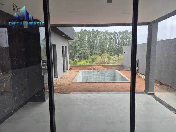 Imagem CASA NOVA, 3 SUÍTES, ÁREA GOURMET, PISCINA, RESIDENCIAL SANTA PAULA.