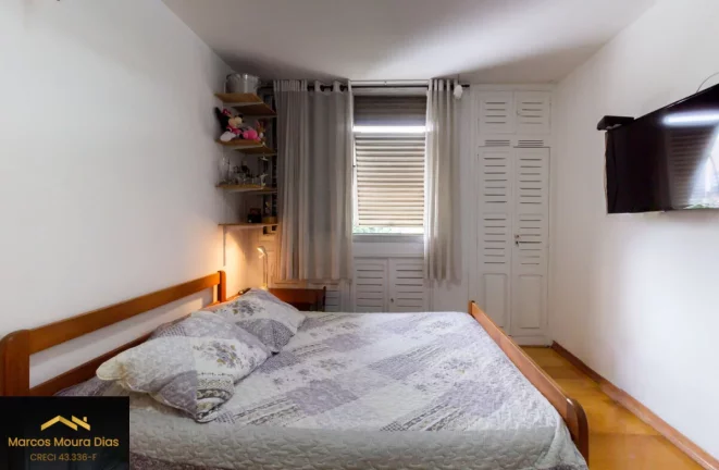 Imagem Apartamento 141 m²com 3 dormitórios (1 suíte) , 1 Vaga de garagem, Sumaré. Edifício com Gerador