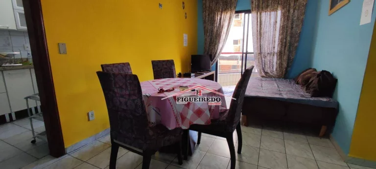 Imagem Apartamento com 2 dormitórios à venda, 67 m² por R$ 370.000,00 - Aviação - Praia Grande/SP