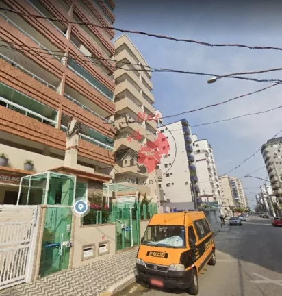 Imagem Apartamento á 500m2 da Praia ,Mobiliado ,2 dorm, 1 suíte,varanda grill, 1 vagas, 61 m2 ,bairro Guilhermina,Praia grande