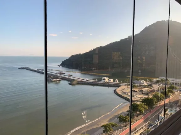 Imagem Apartamento mobiliado frente mar para locação em Balneário Camboriú.