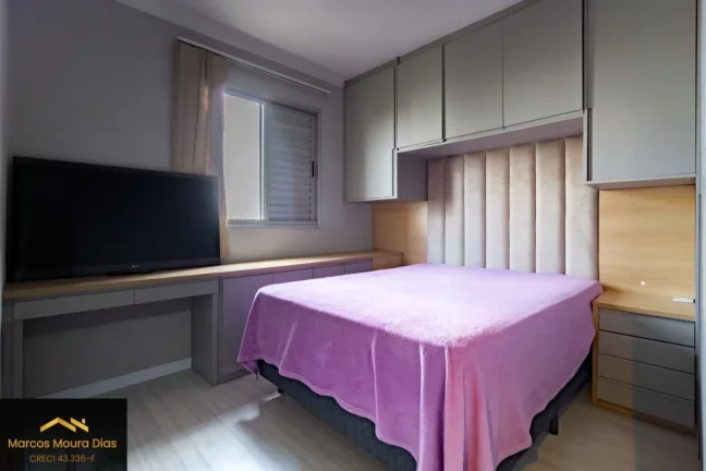 Imagem Apartamento com 52m² na Freguesia do Ó com Varanda e 1 Vaga de Garagem. Edifício com Lazer e Portaria