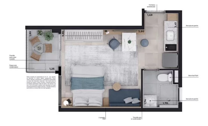 Imagem Think Home Alameda Barros - Residencial