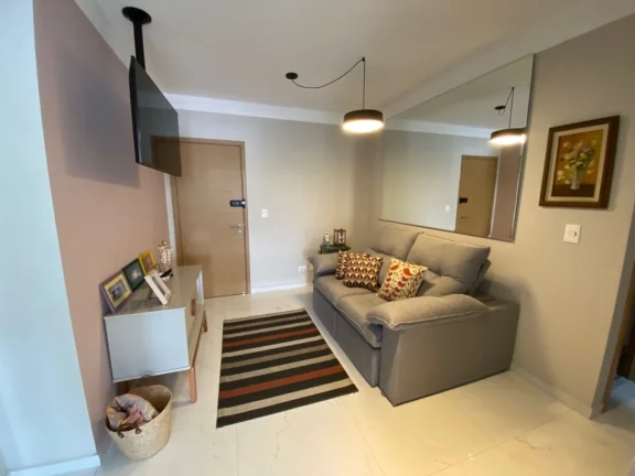 Imagem Ótimo apartamento a venda mobiliado em Santos no Boqueirão