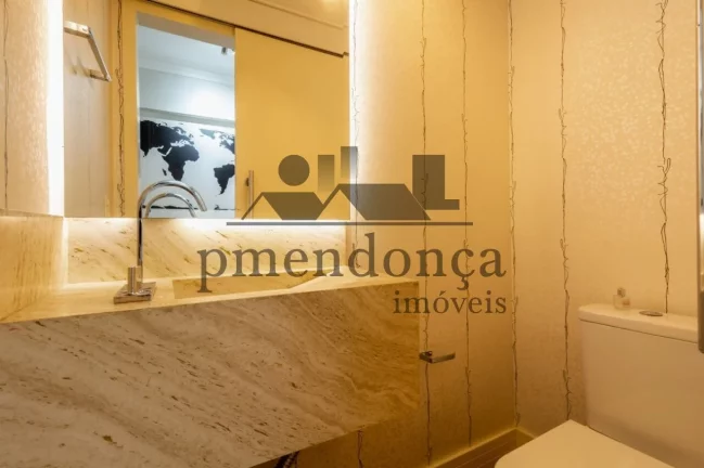 Imagem Apartamento na Barra Funda com 96m² em andar alto, 3 quartos e 2 vagas.