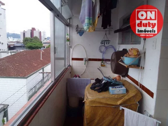 Imagem Apartamento com 2 dormitórios à venda, 72 m² por R$ 320.000,00 - Vila Matias - Santos/SP