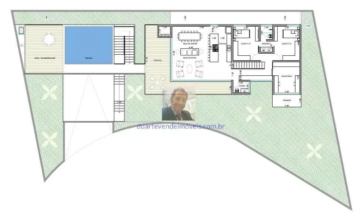 Imagem Vende-se Lote na Chác. Sto Antonio - LOTE Rua Odair Martins (rua fechada),