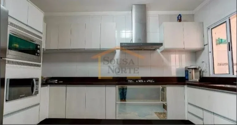 Imagem Ótimo sobrado, 3 dormitórios, sendo os 3 suites, closet, rico em armários, sala 2 ambientes, cozi...