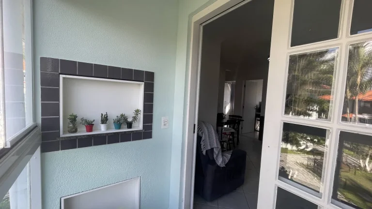 Imagem Apartamento com 3 Quartos e Sacada com Churrasqueira – Canasvieiras