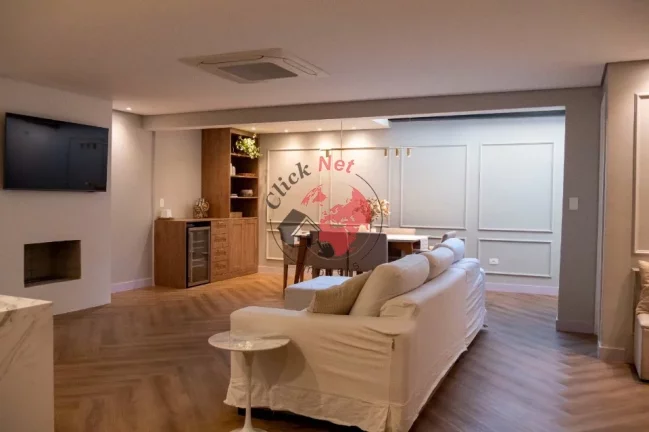 Imagem Sobrado em Condomínio, 190m²,Móveis planejados, 3 suítes ,espaço gourmet, 3 vagas. bairro Jardim em Santo André