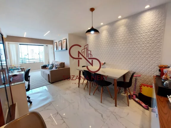 Imagem Apartamento 3 quatros andar alto no condomínio Sun River