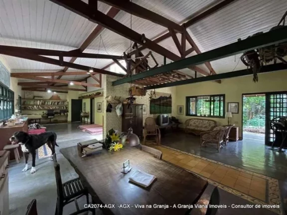 Imagem Miolo Granja - Casa de Campo SUSTENTÁVEL (3d 1ste).! Térrea, lareira, gourmet e edícula home office!