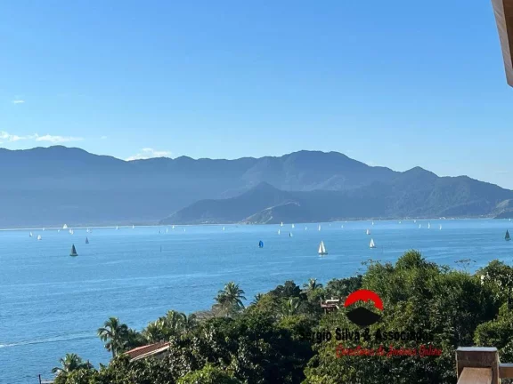 Imagem Casa Espetacular a Venda de Frente Para o Mar, em Ilhabela/SP.