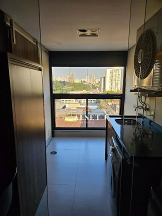 Imagem Apartamento com 1 dormitório para alugar, 70 m² por R$ 6.910,00/mês - Vila Regente Feijó - São Paulo/SP